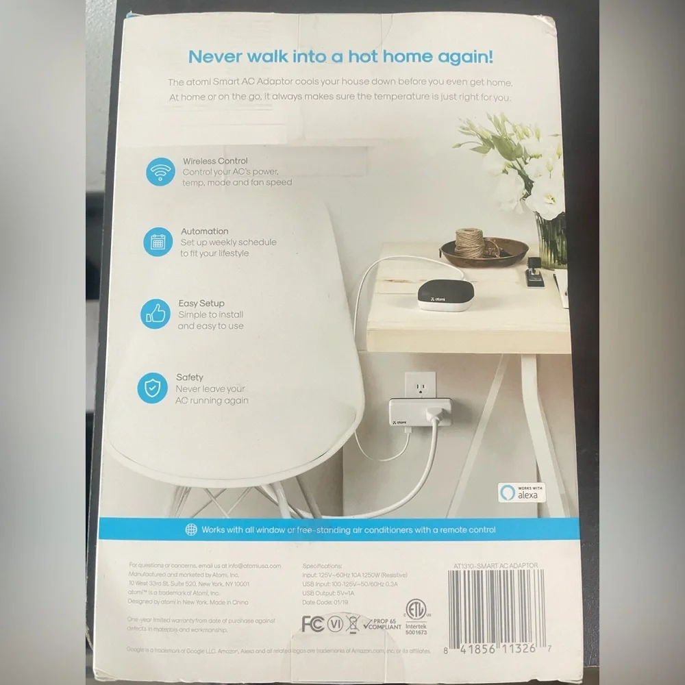 Smart AC Adaptor - White